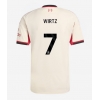 Liverpool Florian Wirtz #7 Bortedrakt 2025-26 Kortermet